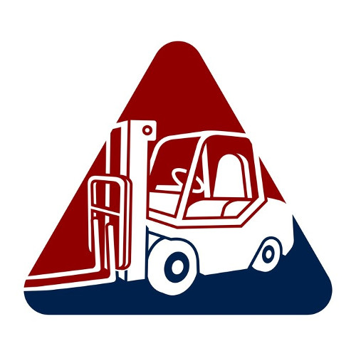 Wózek widłowy - na grafice